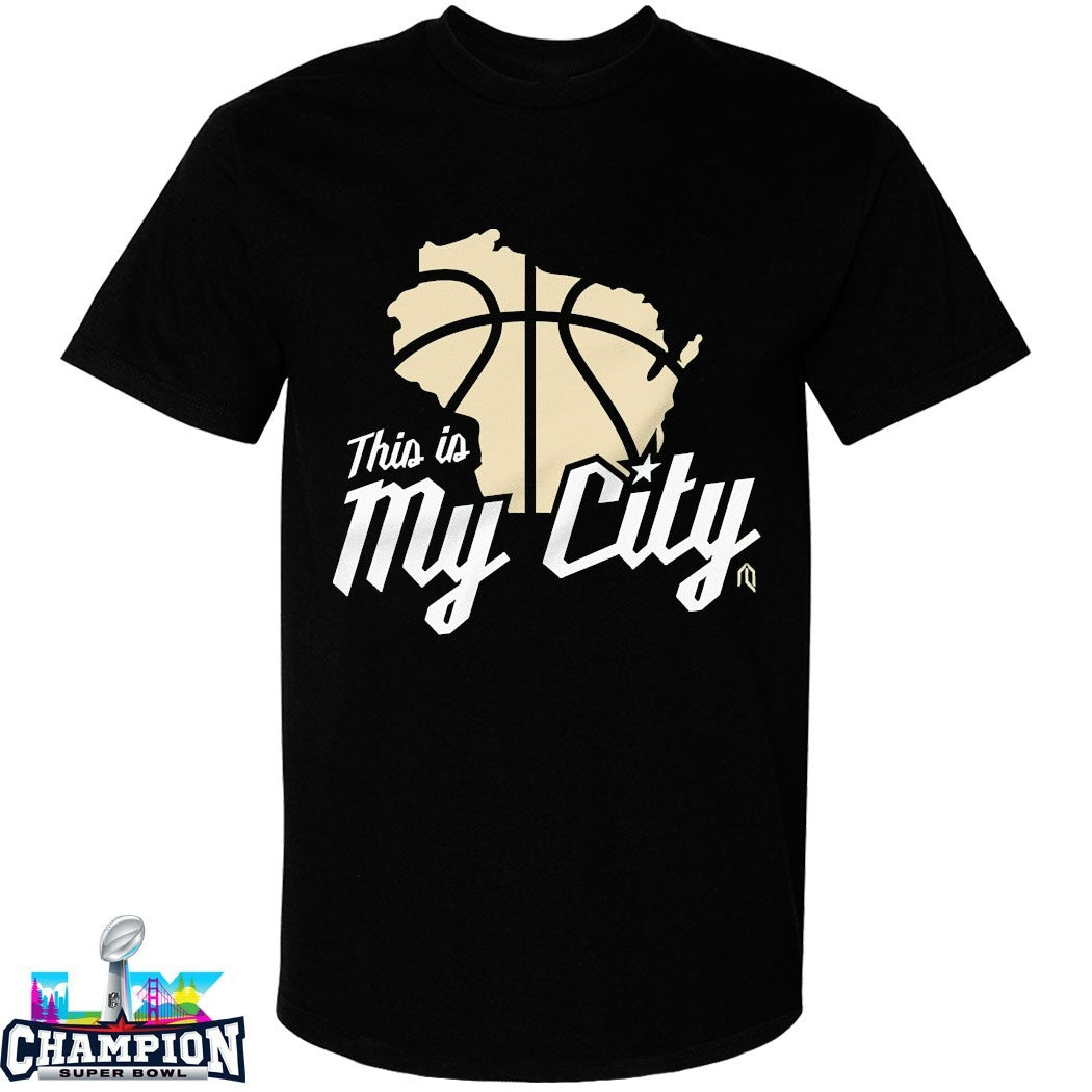 Milwaukee Bucks This Is My City T-shirts
