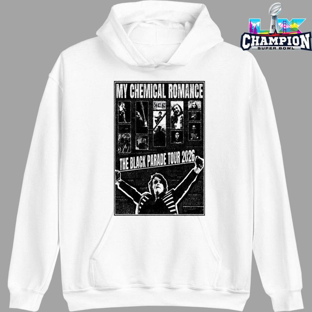 My Chemical Romance 2026 The Black Parade Tour Shirt