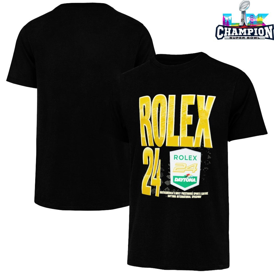 Nascar ’47 Rolex 24 Race Day Backer Foundation T-shirts