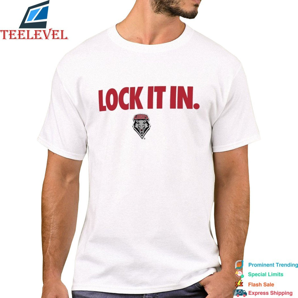 New Mexico Lobos Lock It In  T-Shirts