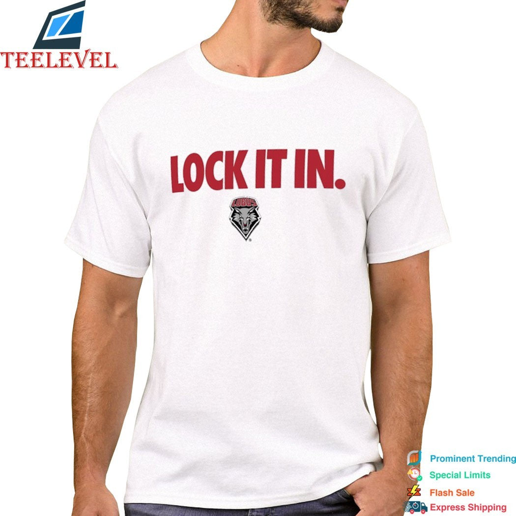 New Mexico Lobos Lock It In  T-Shirts