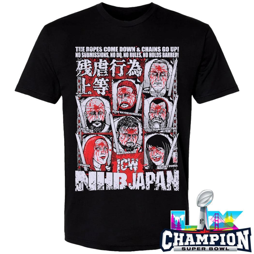 Nhb Japan The Ropes Come Down And Chains Go Up Shirt