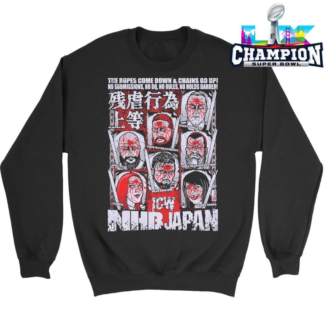Nhb Japan The Ropes Come Down And Chains Go Up Shirt