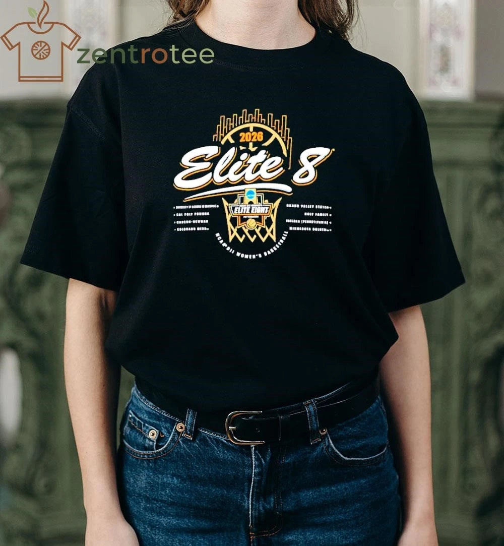 Nice 2026 NCAA Division II Women’s Basketball Elite Eight shirt