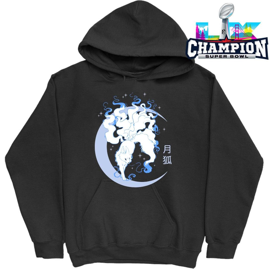 Ninetailed Celestial Moon Fox Shirt