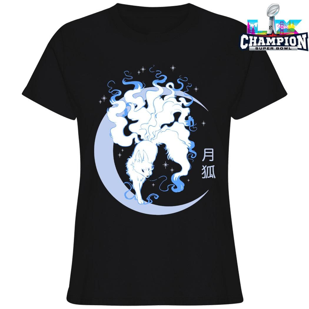 Ninetailed Celestial Moon Fox Shirt
