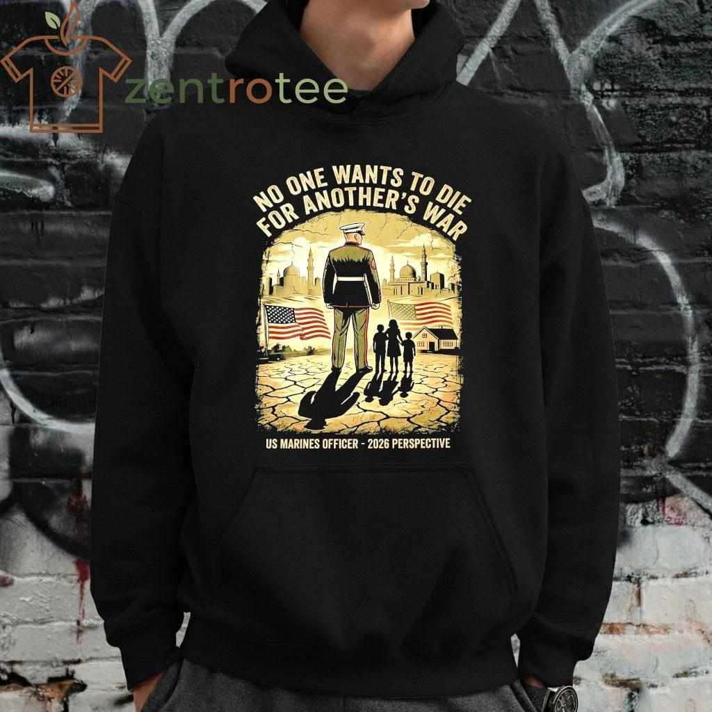 No One Wants To Die Vintage Oversized Tee – US Marines Officer 2026 Perspective
