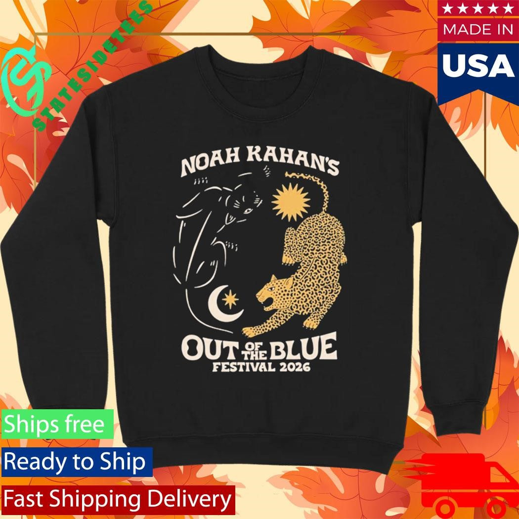 Noah Kahan 2026 Out Of The Blue Festival Shirt