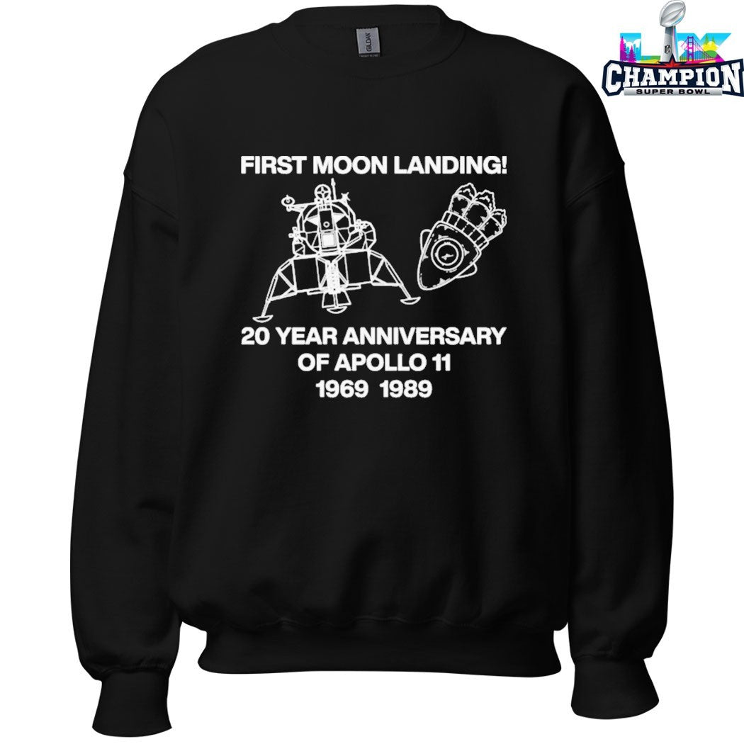 Nobody Wants This Joanne First Moon Landing Apollo 11 1969 1989 T-Shirts