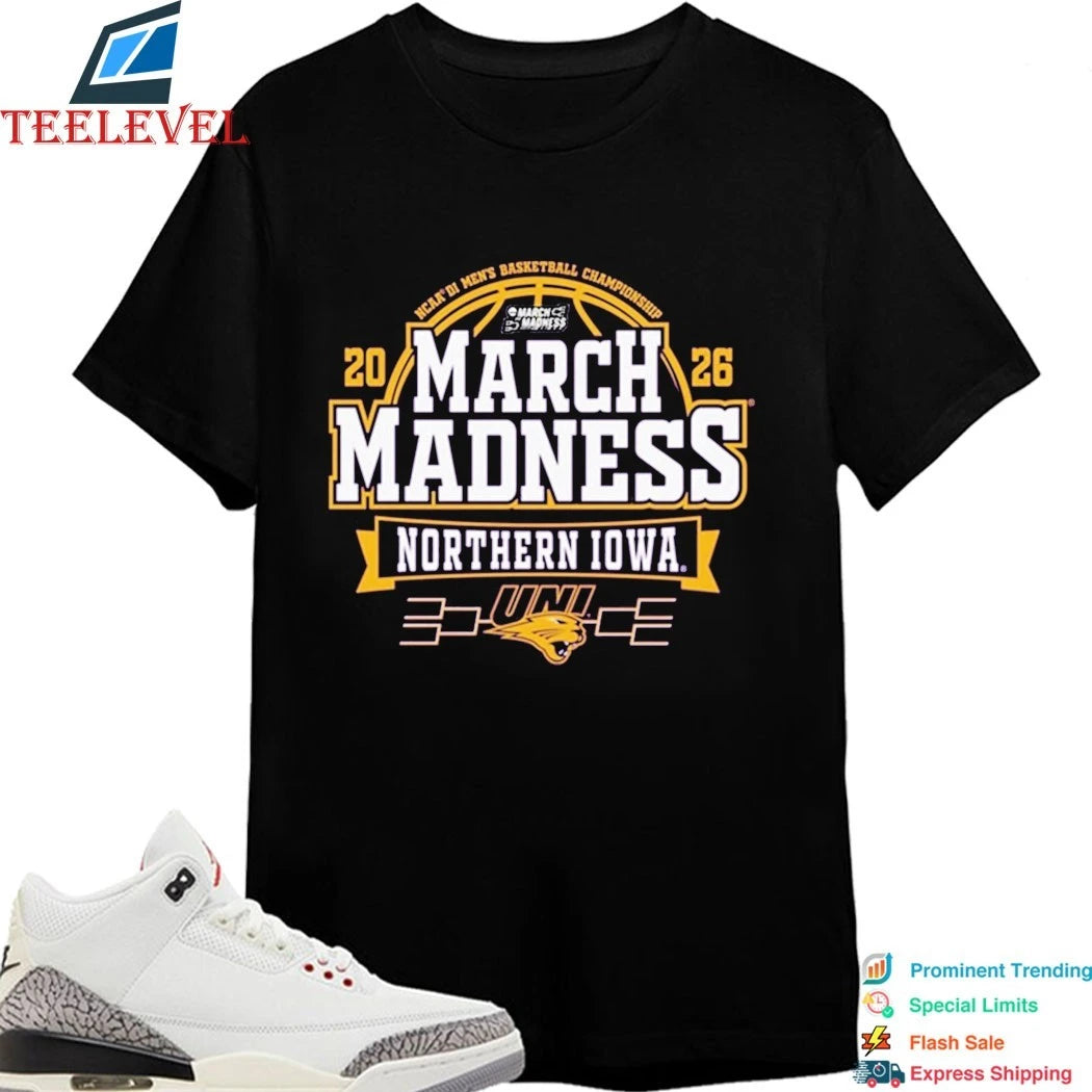 Northern Iowa Panthers 2026 NCAA Men’s Basketball March Madness Bound Shirts