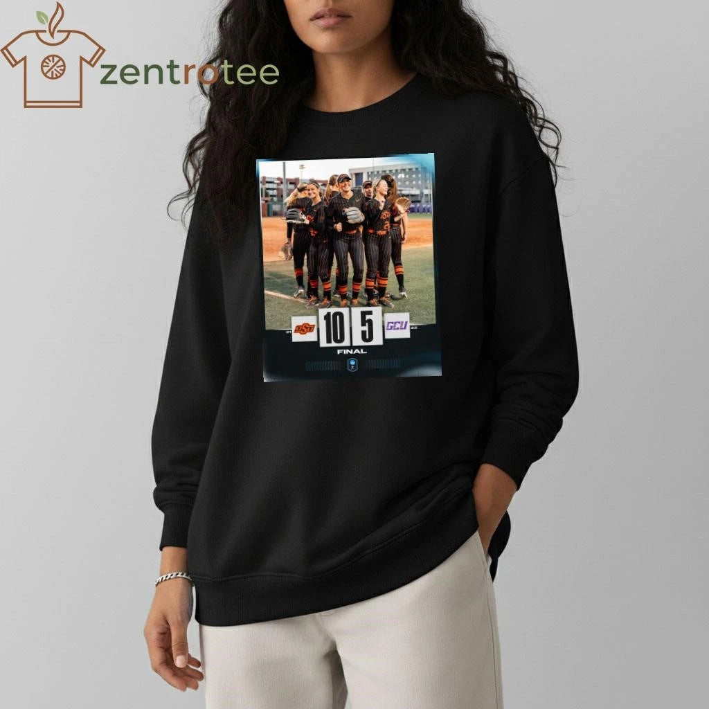 OSU Cowgirl Softball 10 5 GCU NCAA soft ball 2026 shirt