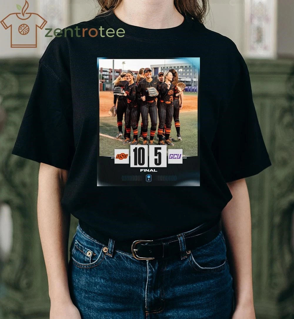 OSU Cowgirl Softball 10 5 GCU NCAA soft ball 2026 shirt