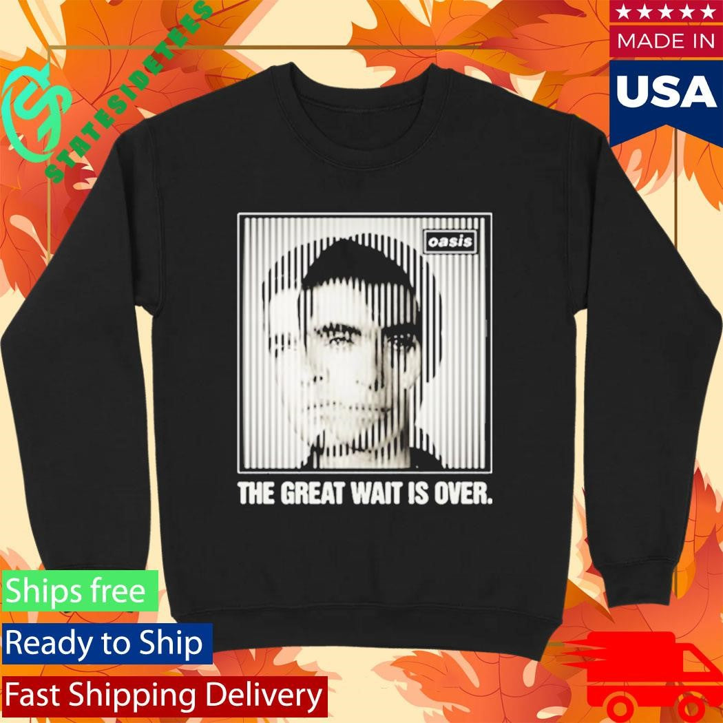 Oasis The Great Wait Is Over Tour Shirt