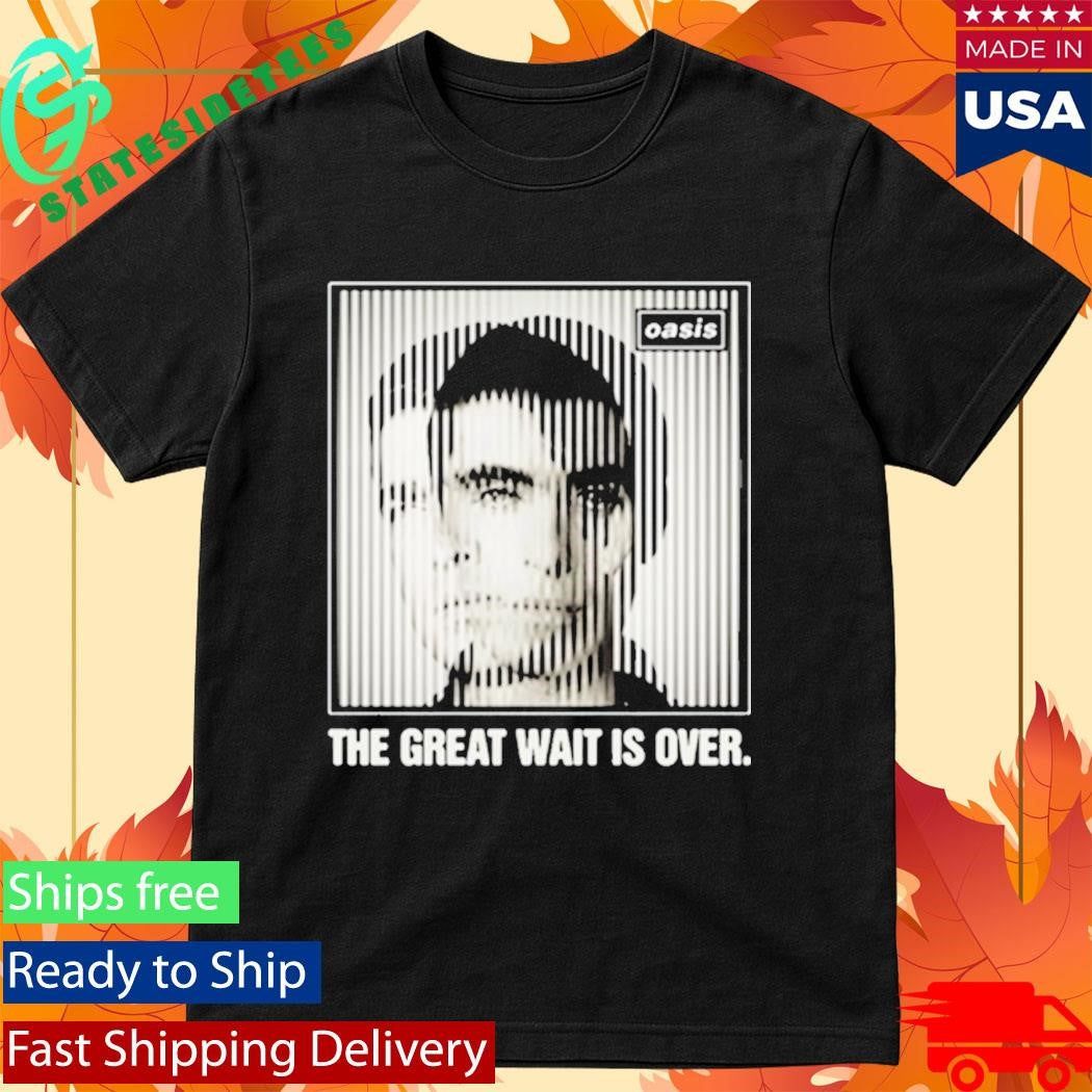 Oasis The Great Wait Is Over Tour Shirt