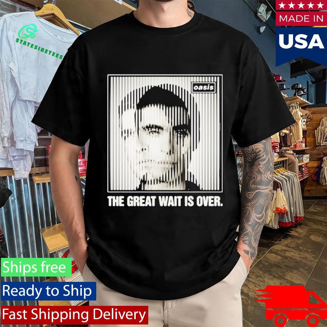 Oasis The Great Wait Is Over Tour Shirt