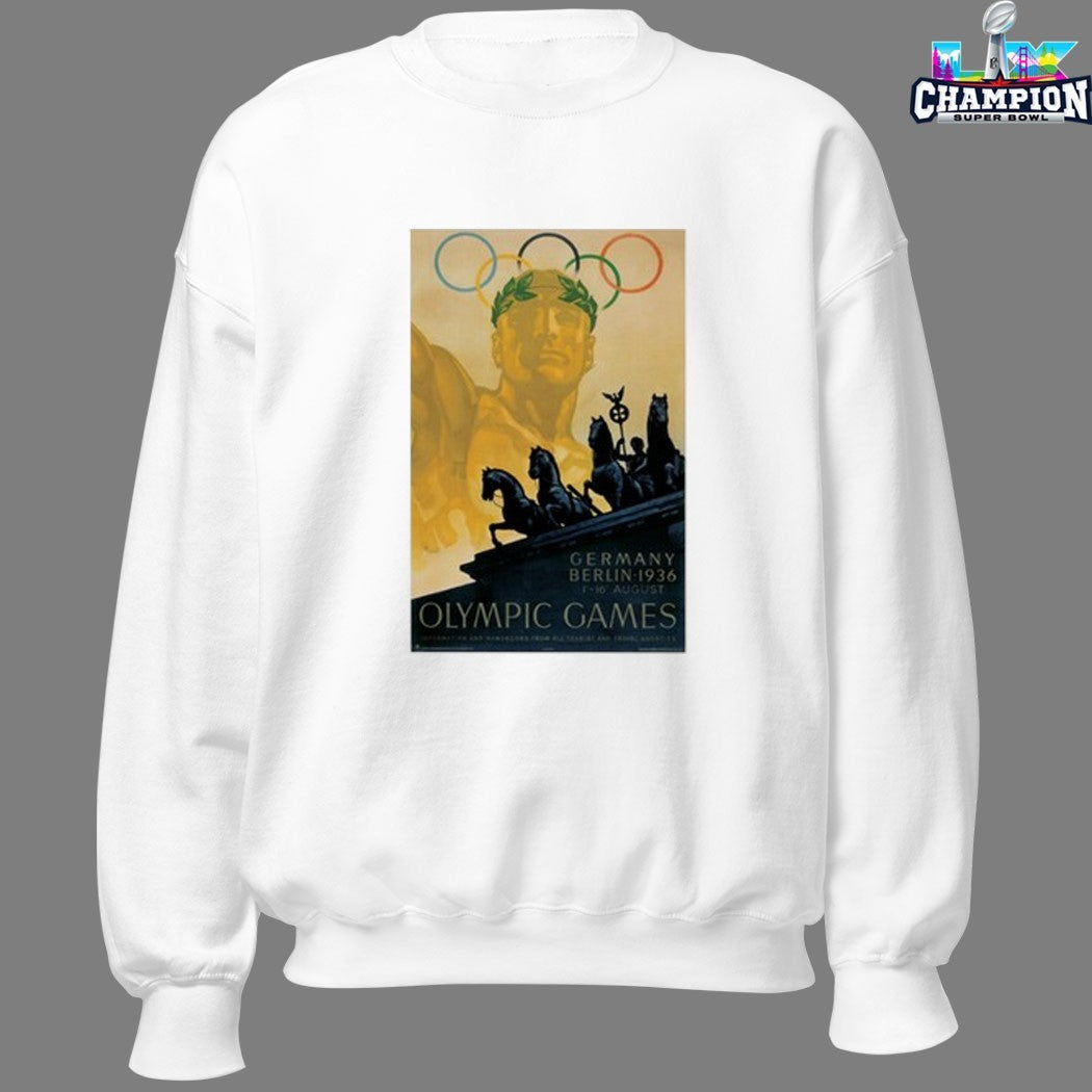 Official 1936 Berlin Games Olympic Heritage T-Shirts