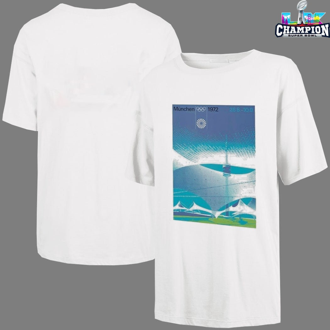 Official 1972 Munich Games Olympic Heritage T-Shirts