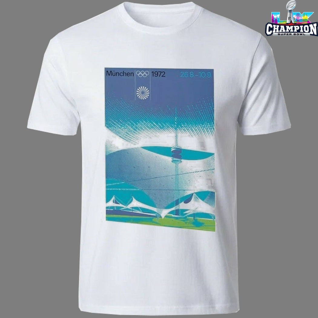 Official 1972 Munich Games Olympic Heritage T-Shirts