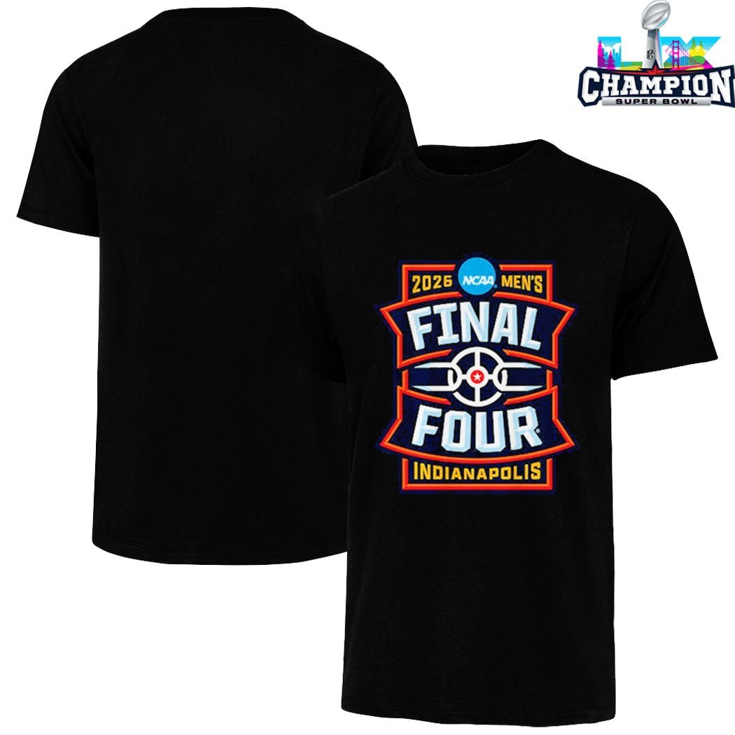 Official 2026 NCAA Men’s Final Four Indianapolis Logo T-Shirts