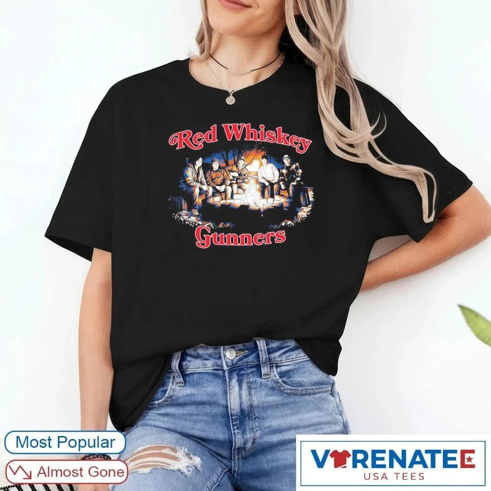 Official 2026 Red Whiskey Gunthers T-Shirt