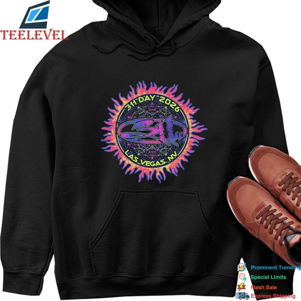 Official 311 Day 2026 Las Vegas NV Sacred Sun Shirts