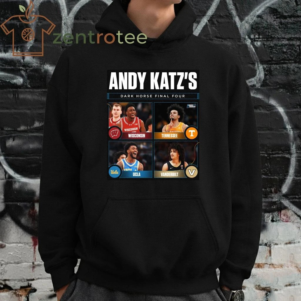 Official Andy Katz’s Dark Horse Final Four basketball men NCAA shirt