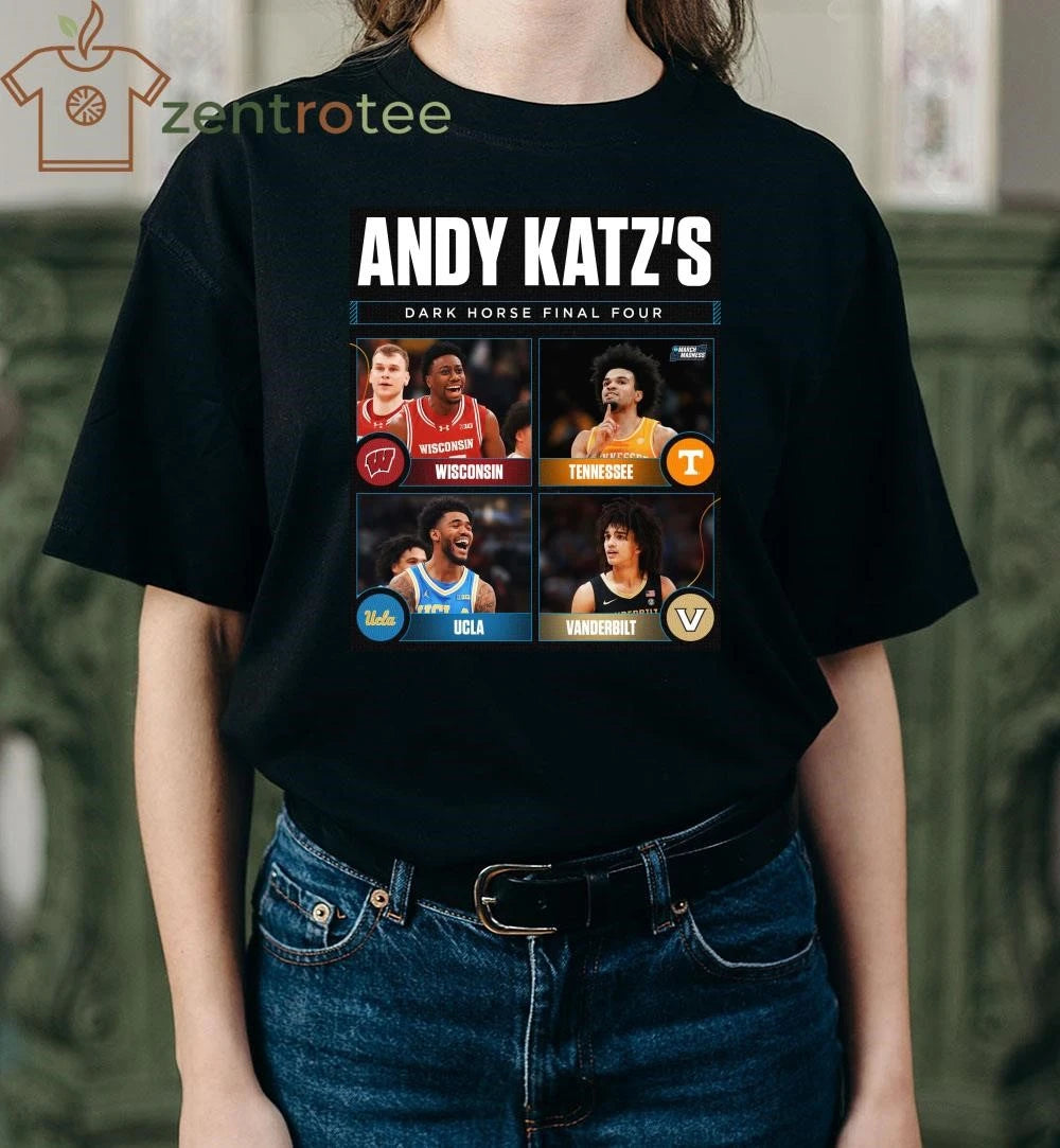 Official Andy Katz’s Dark Horse Final Four basketball men NCAA shirt