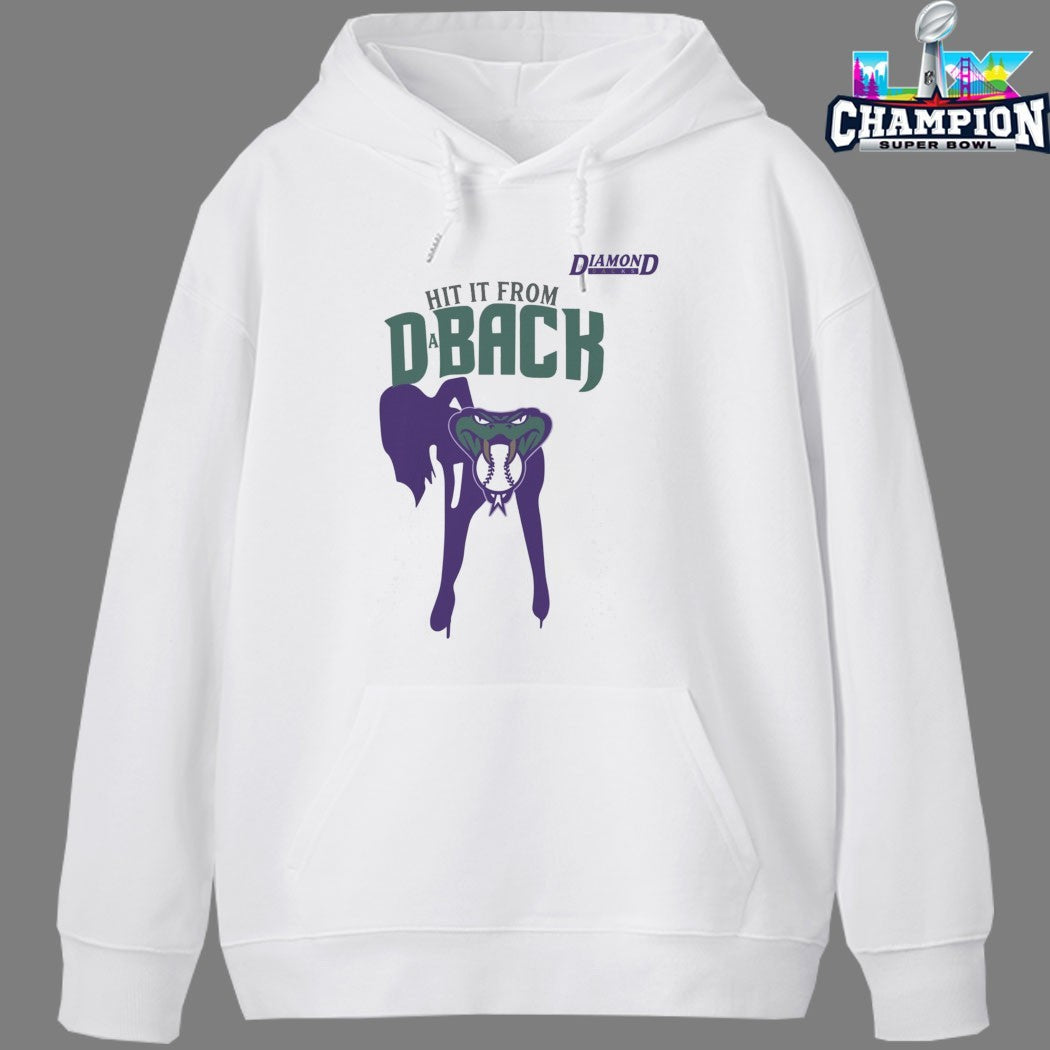 Official Arizona Diamondbacks Hit It From Da Back T-shirts