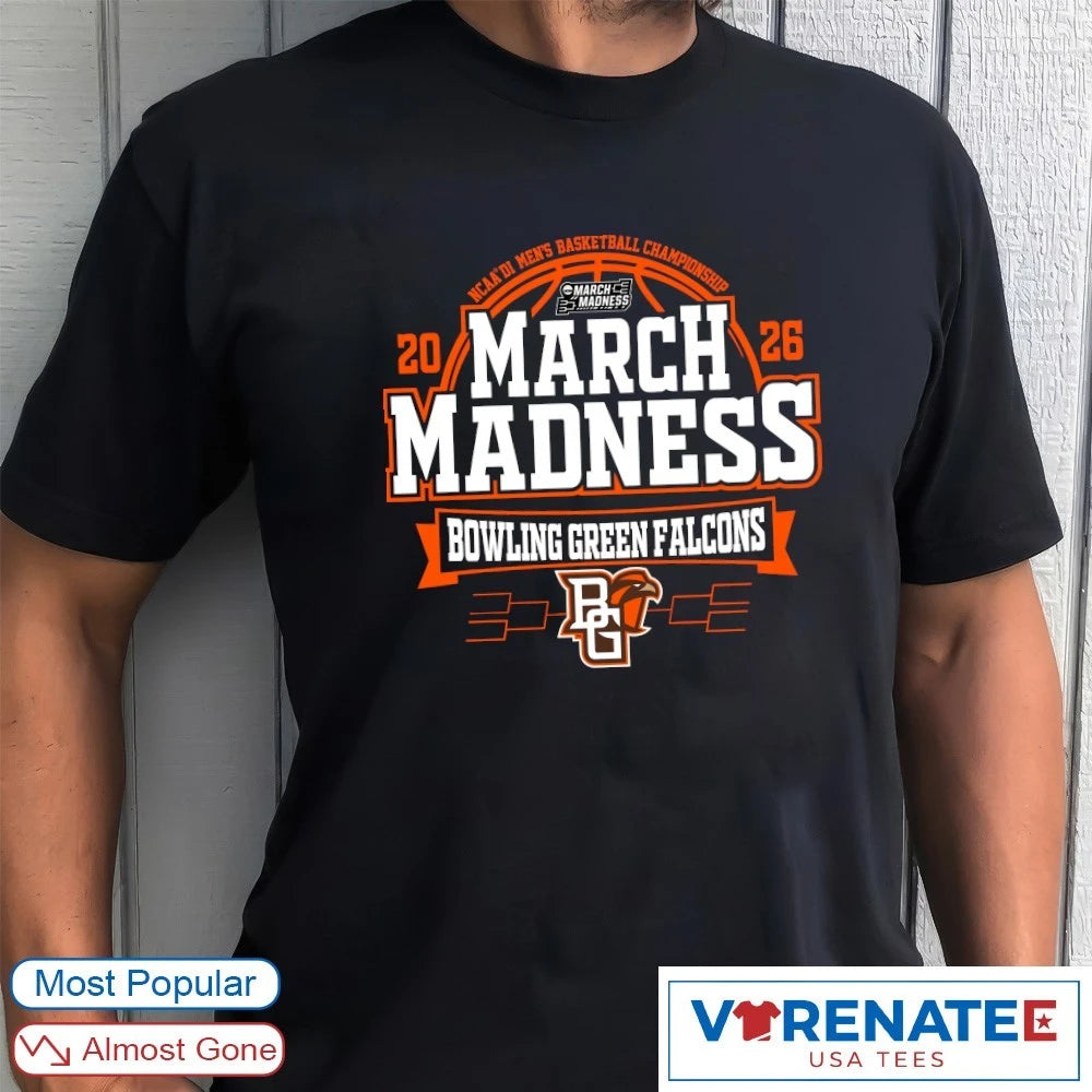 Official Bowling Green Falcons 2026 NCAA DI Men’s Basketball Championship March Madness T-Shirt