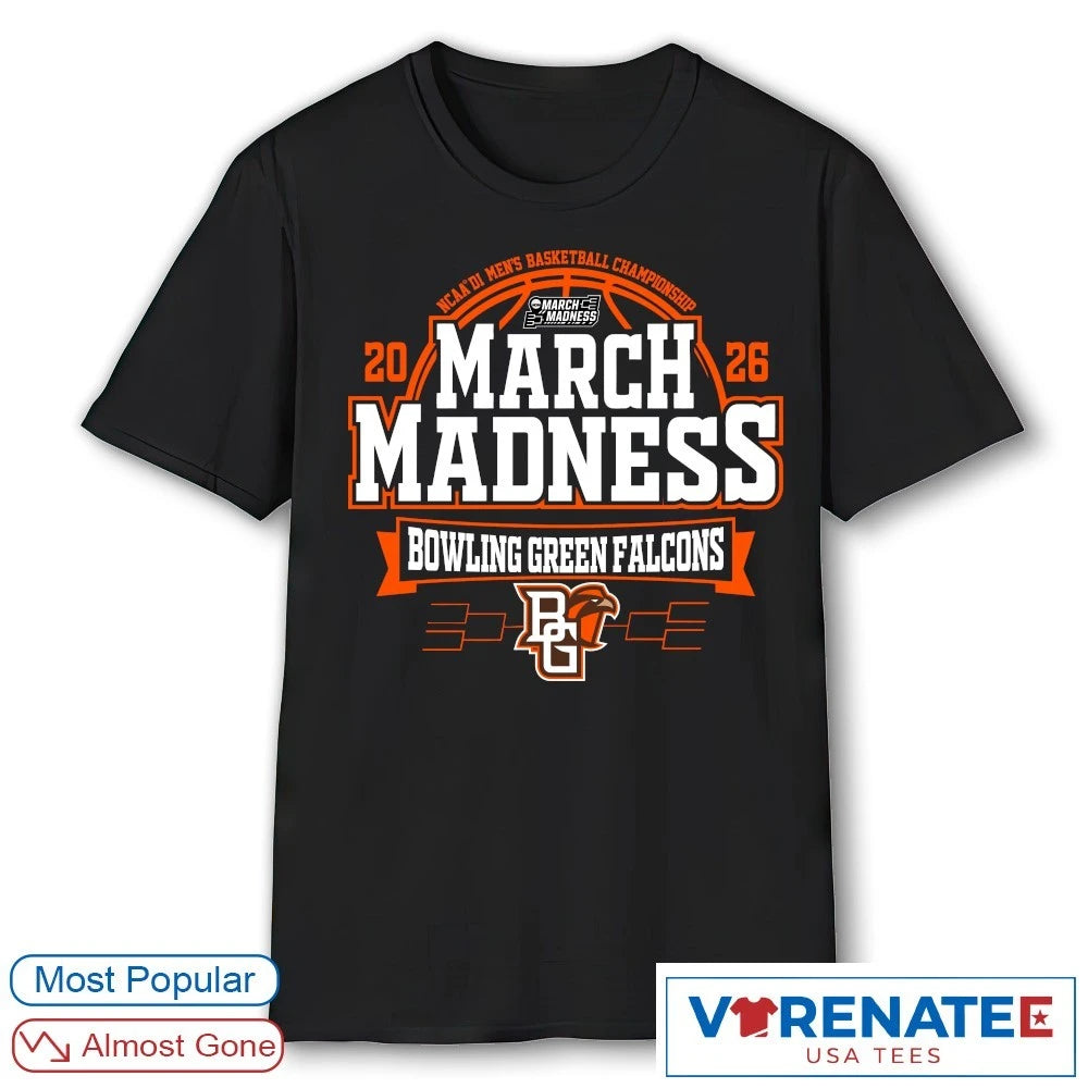 Official Bowling Green Falcons 2026 NCAA DI Men’s Basketball Championship March Madness T-Shirt
