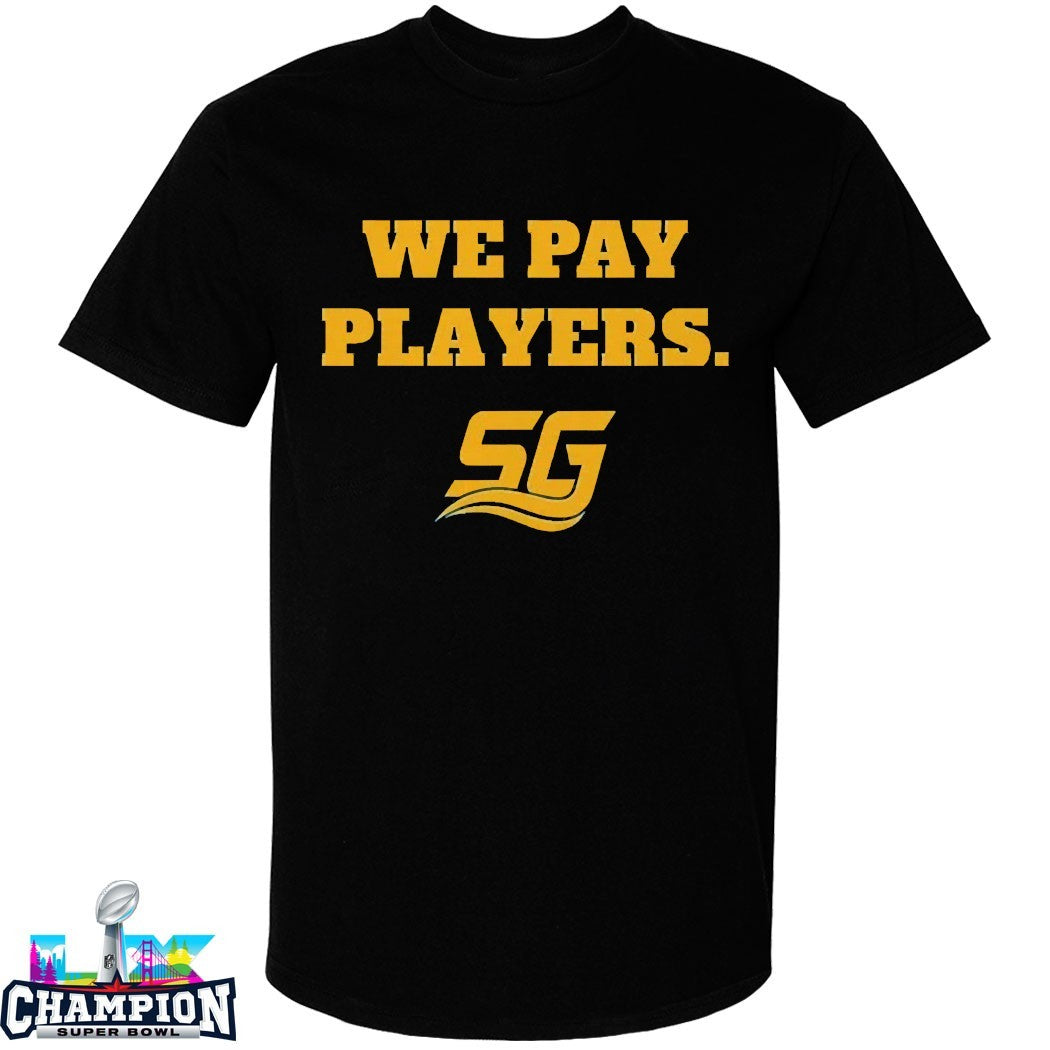 Official Chad Powers Coach Byrd We Pay Players T-Shirts