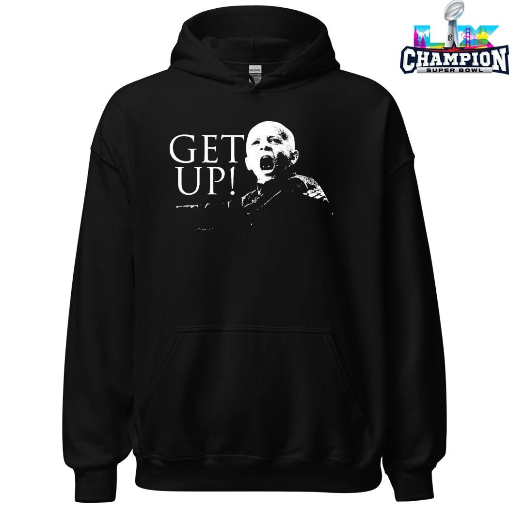 Official  Clancy And John Get Up Kevin KFC Feits Kid T-shirts