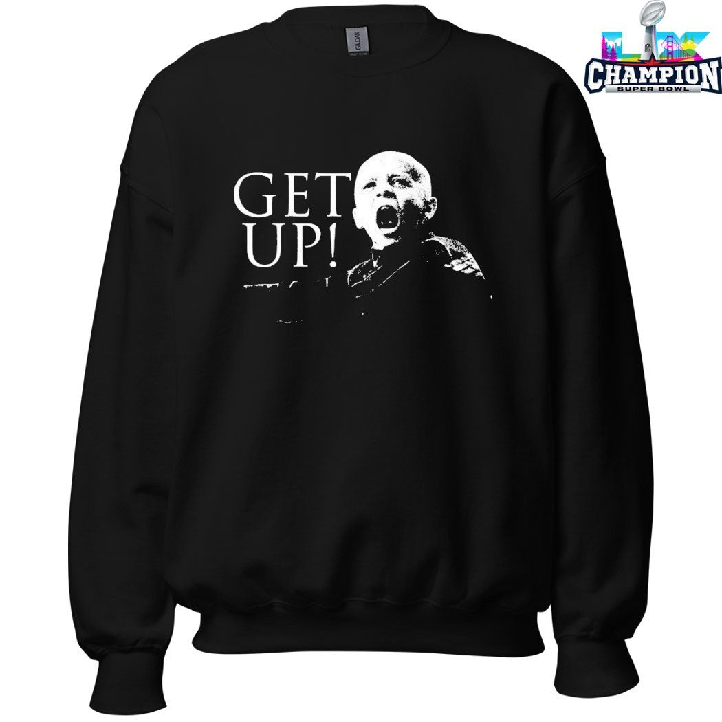 Official  Clancy And John Get Up Kevin KFC Feits Kid T-shirts