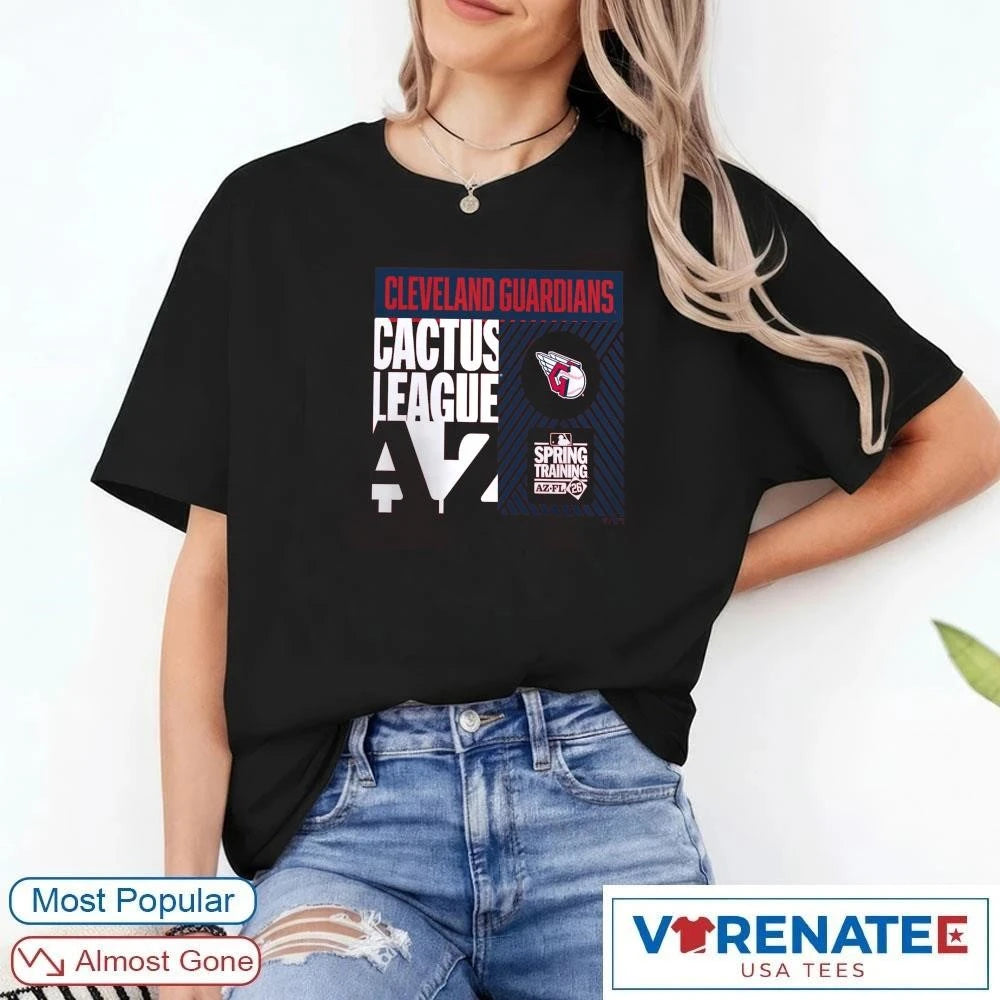 Official Cleveland Guardians 2026 Cactus League Spring Training True Icon T-Shirt