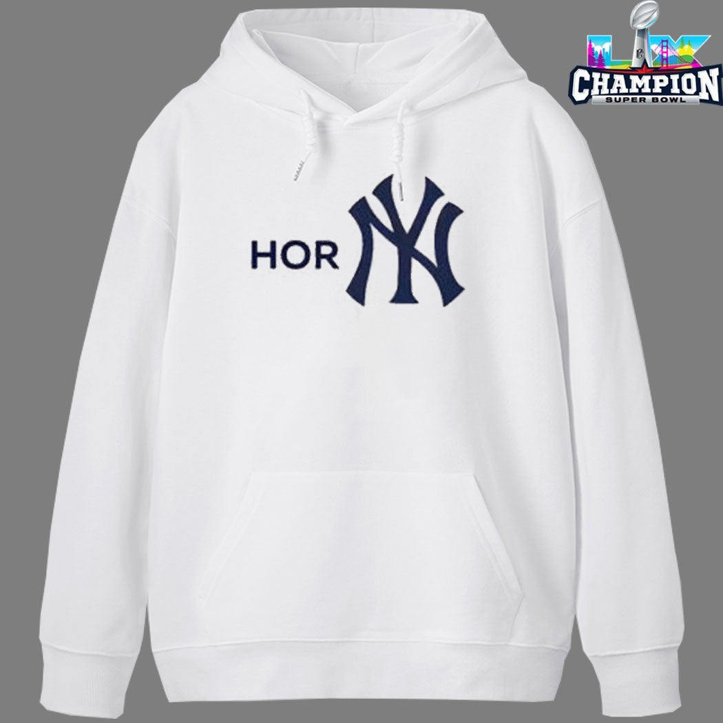 Official Horn New York Yankees Logo T-Shirts