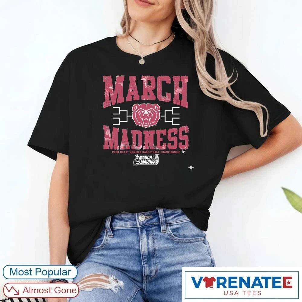 Official Missouri State Lady Bears WBB 2026 NCAA Women’s Basketball Championship March Madness T-Shirt