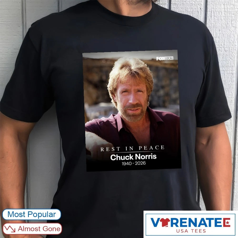 Official Rest In Peace Chuck Norris 1940 – 2026 T-Shirt
