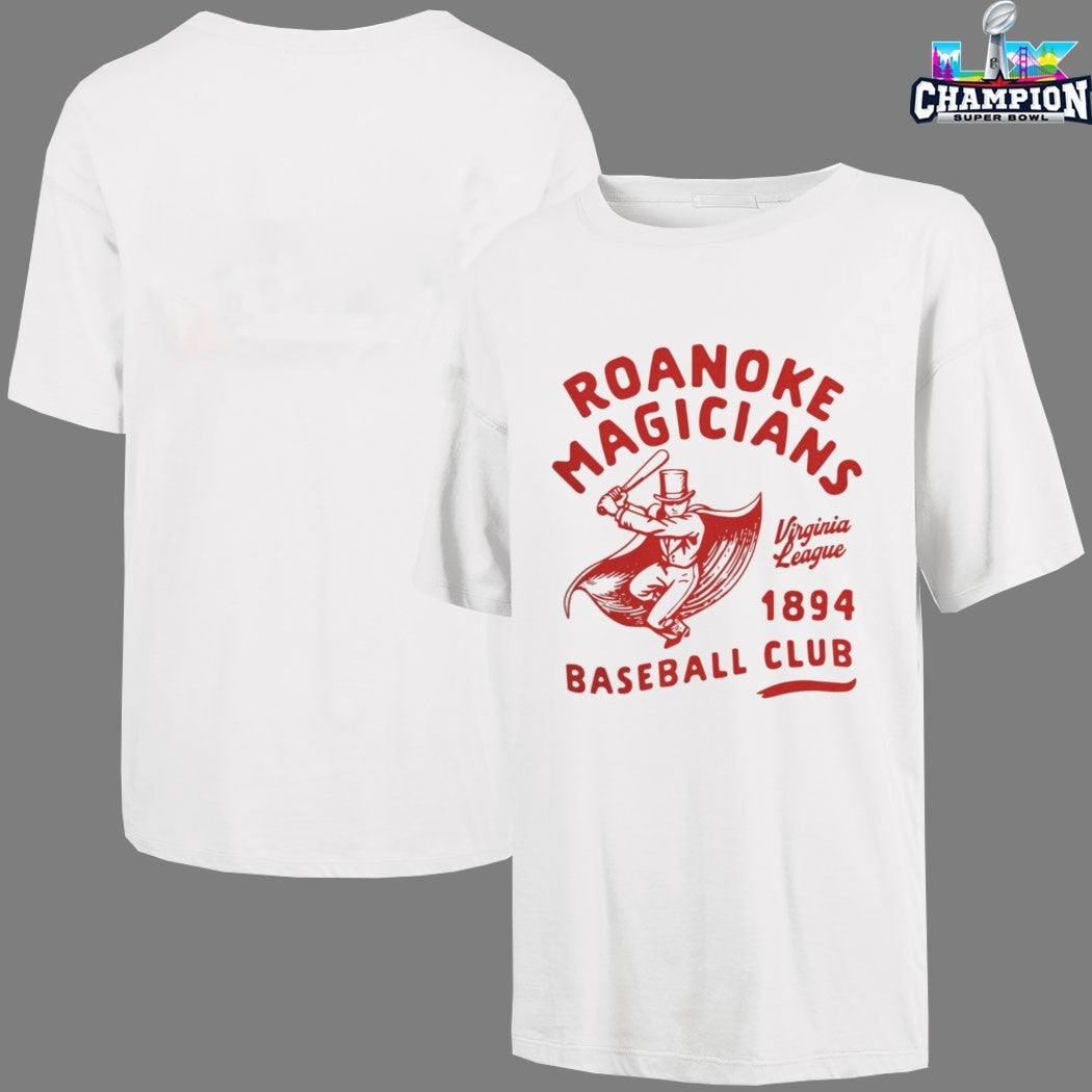 Official Roanoke Magicians Virginia League Defunct Baseball Teams 1894 T-shirts