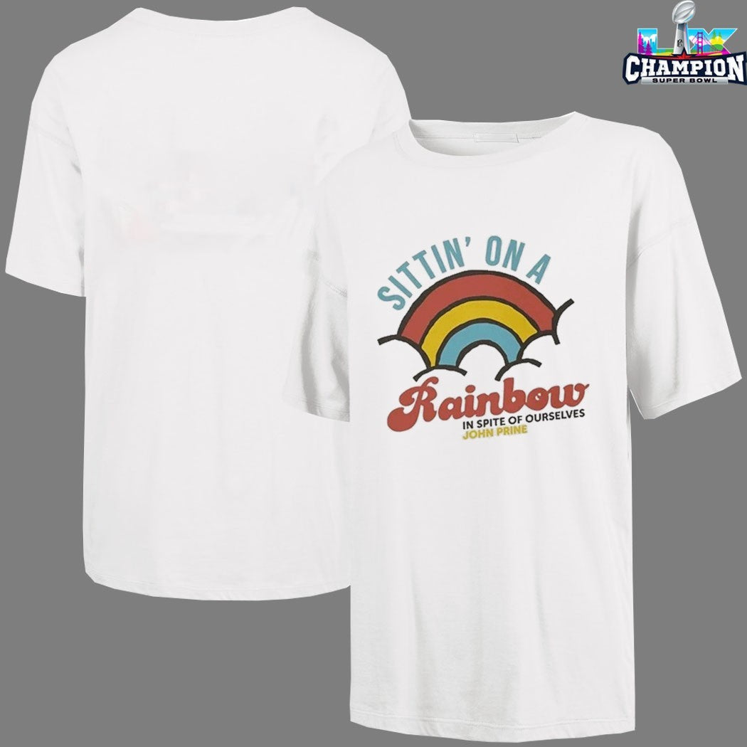 Official Sheriff Country Wes Fox Sittin’ On A Rainbow In Spite Of Ourselves John Prine T-shirts