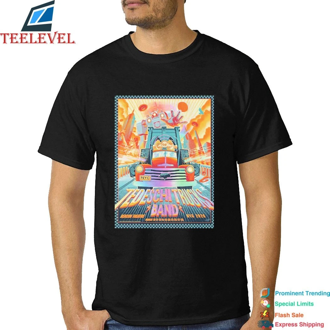 Official Tedeschi Trucks Band New York 2026 Tour At Beacon Theatre On March Shirts