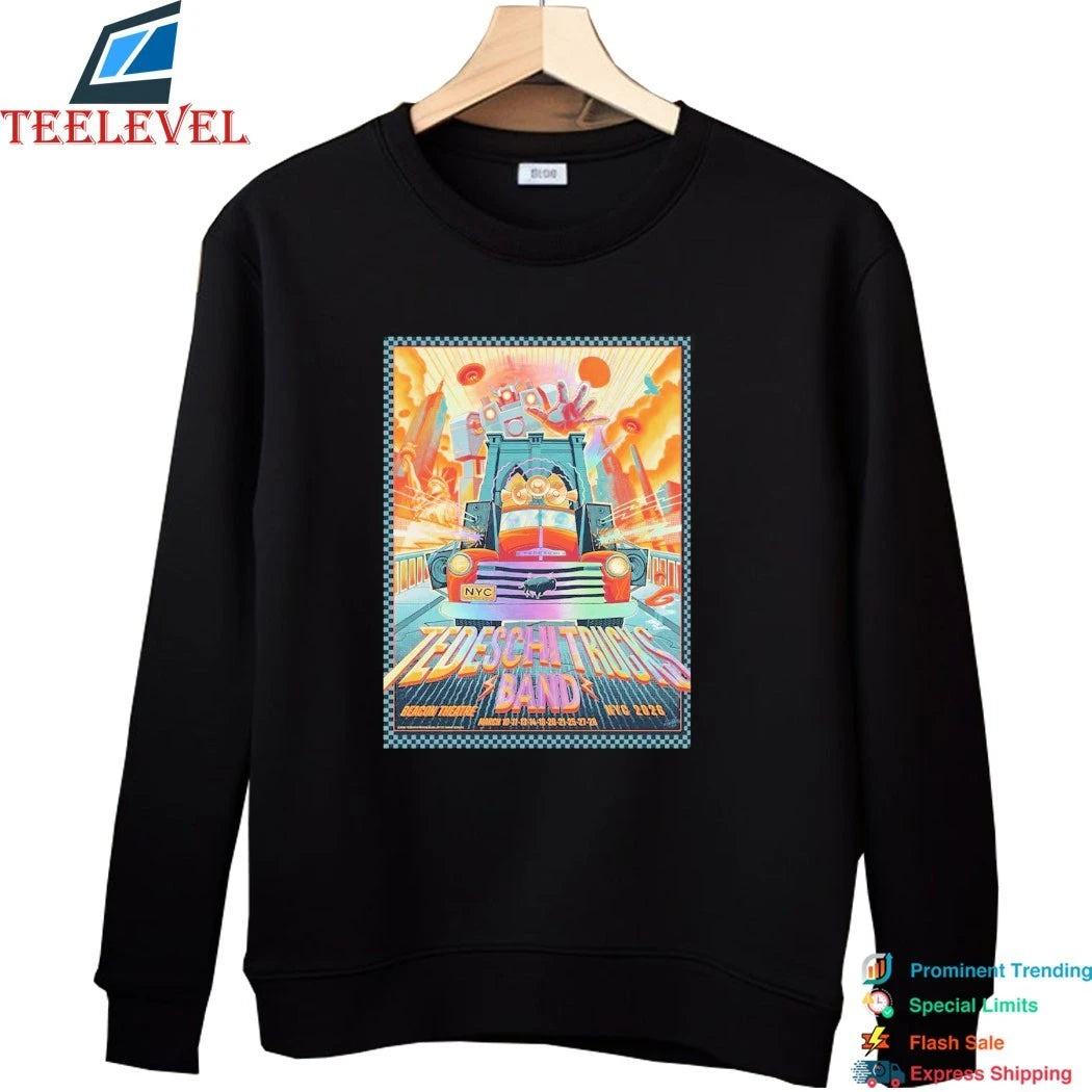 Official Tedeschi Trucks Band New York 2026 Tour At Beacon Theatre On March Shirts