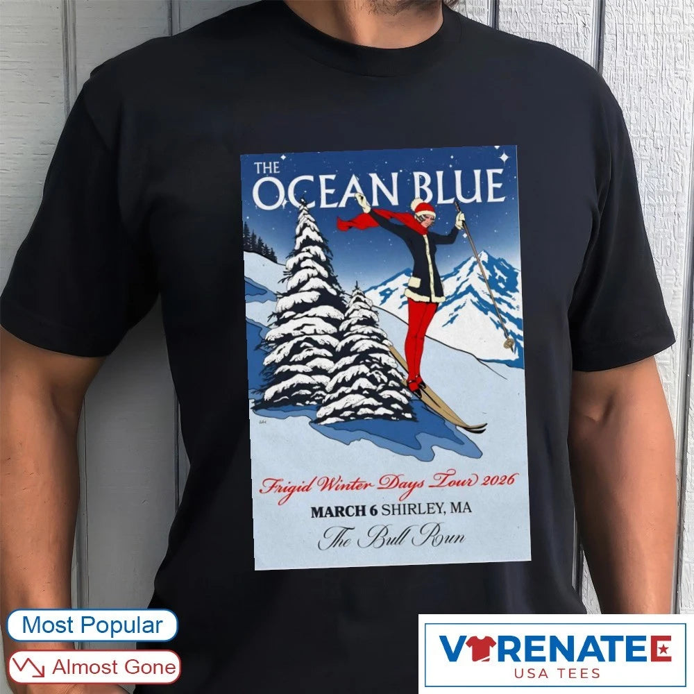 Official The Ocean Blue Shirley MA The Bull Run On March 6 2026 Poster T-Shirt