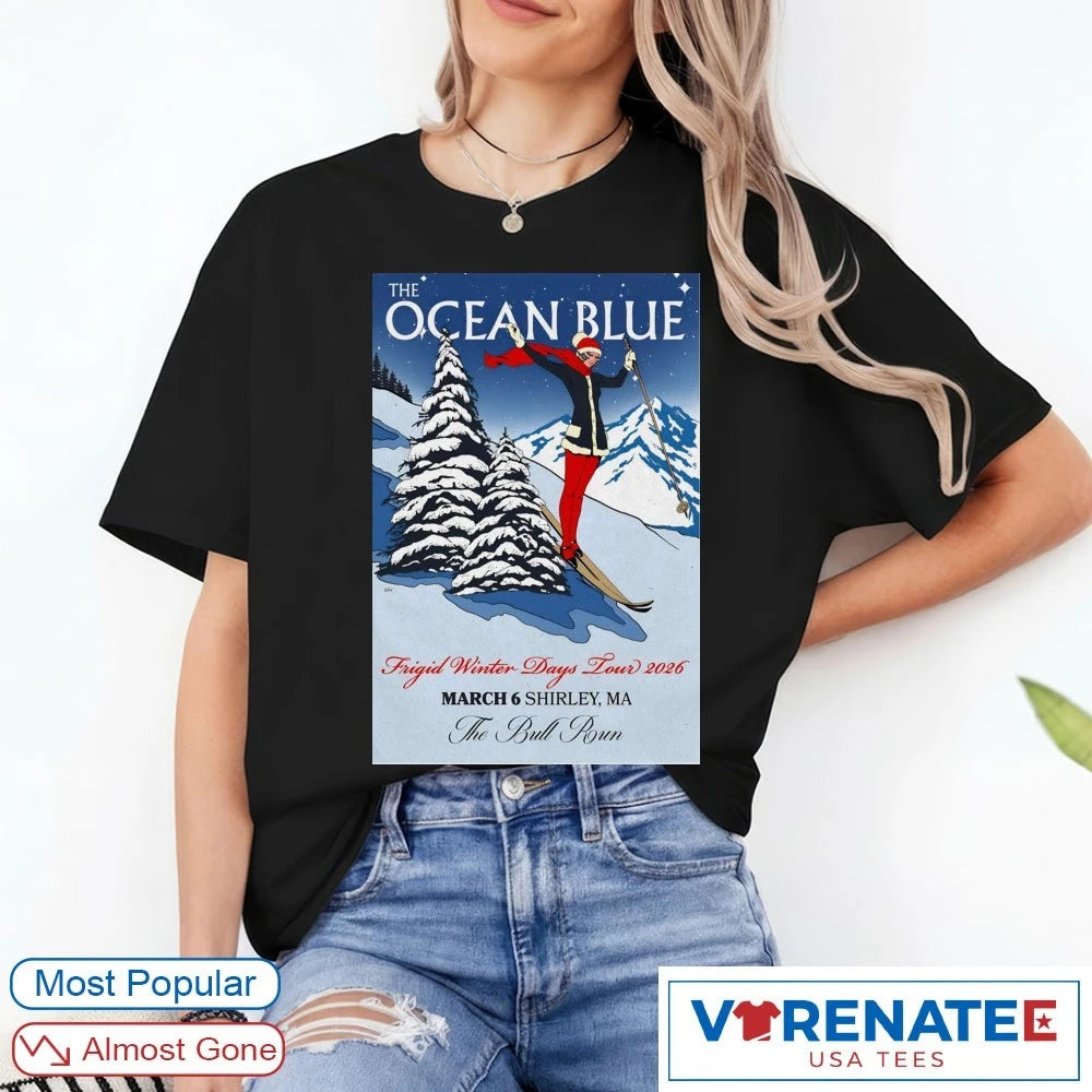 Official The Ocean Blue Shirley MA The Bull Run On March 6 2026 Poster T-Shirt