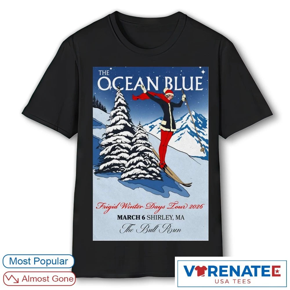 Official The Ocean Blue Shirley MA The Bull Run On March 6 2026 Poster T-Shirt