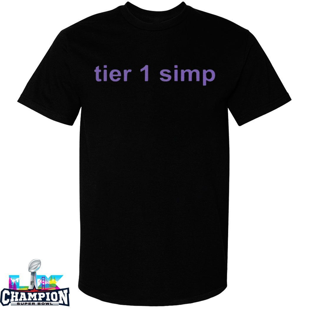 Official Tier 1 Simp Shirts