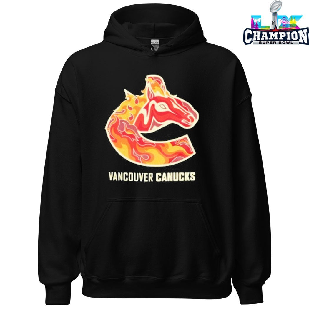 Official Vancouver Canucks Lunar New Year Logo T-shirts