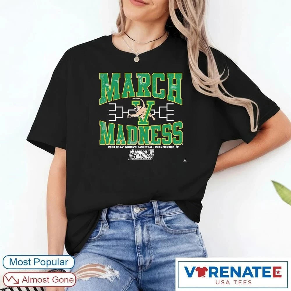 Official Vermont Catamounts WBB 2026 NCAA Women’s Basketball Championship March Madness T-Shirt