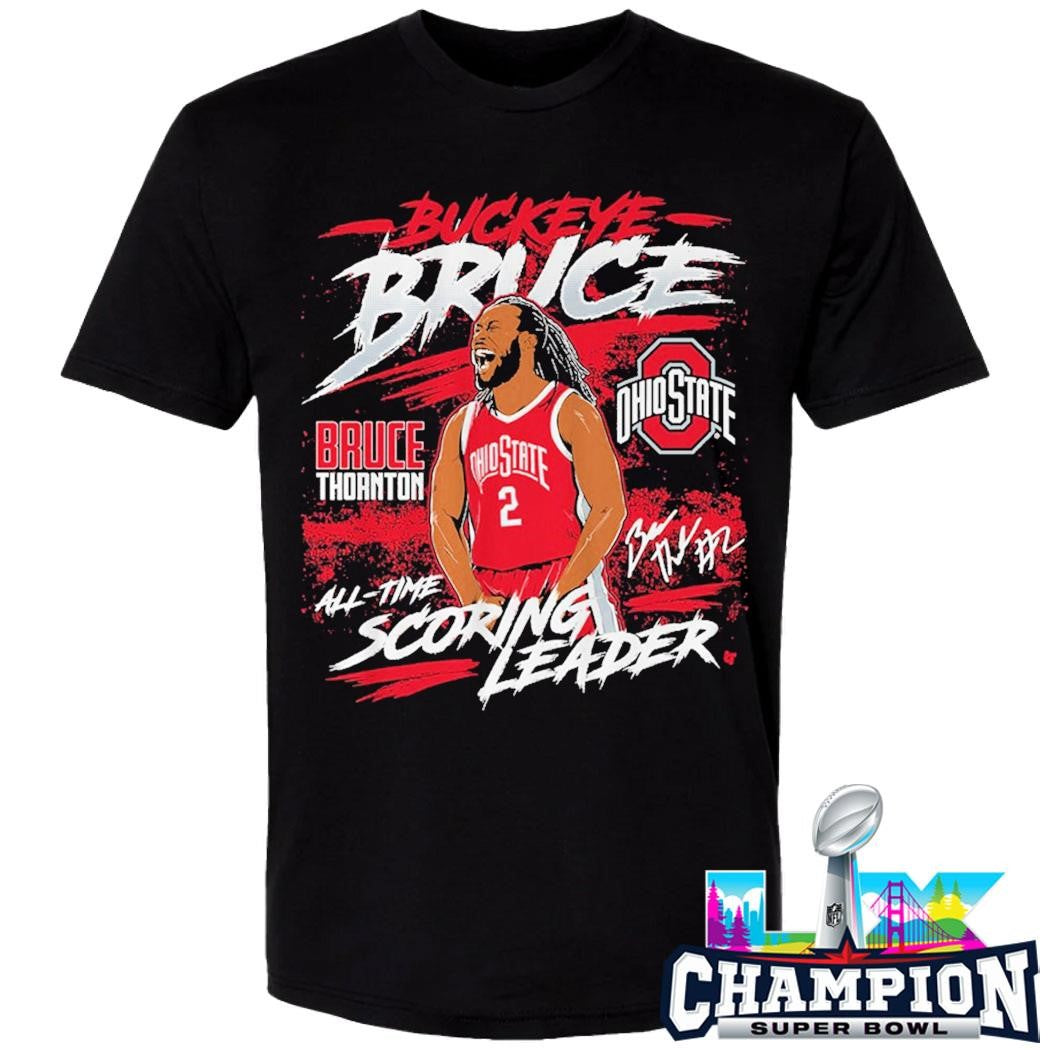 Ohio State Basketball Bruce Thornton All Time Leading Scorer Shirt