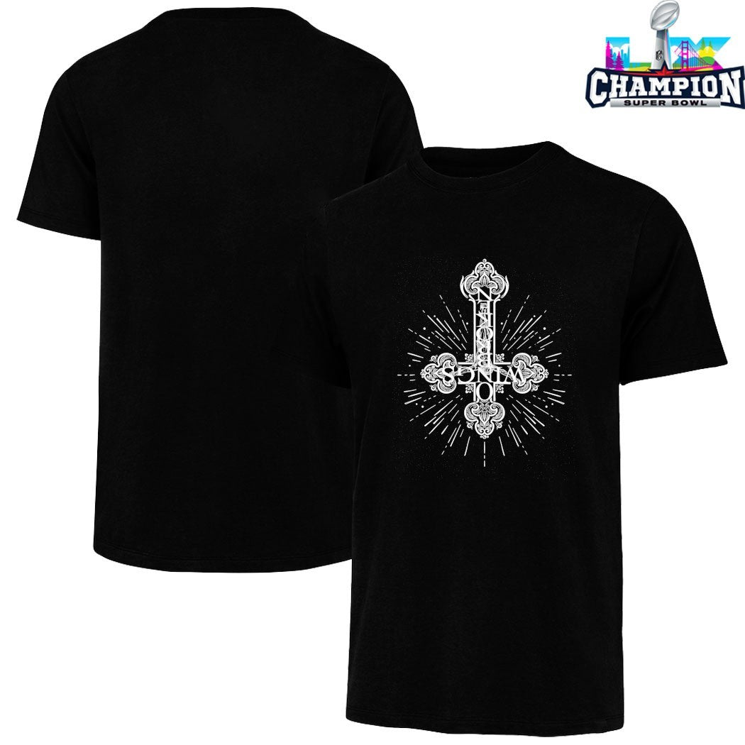 On Broken Wings Crucifix Cross T-shirts