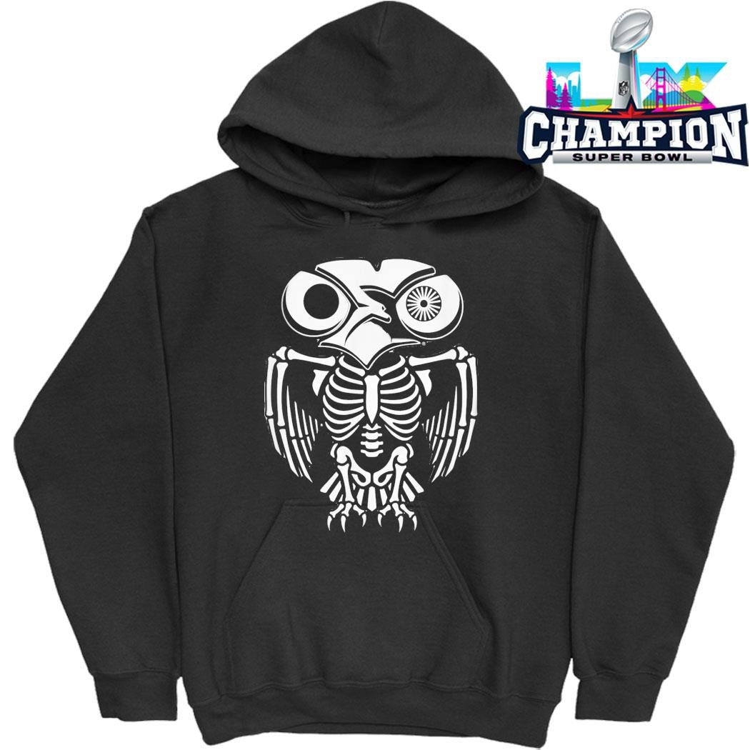 One Eyed Owl Oeo Full Skeleton Shirt